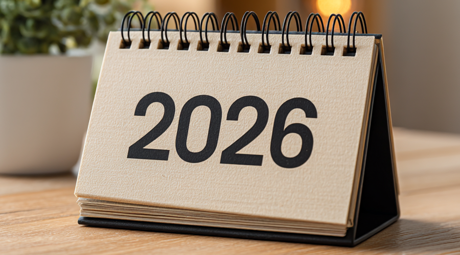 tetxu0515 Close-up of 2026 desk calendar on wooden table with s aa63a3da-3521-416d-a26d-28a11f5a0d47-900x499