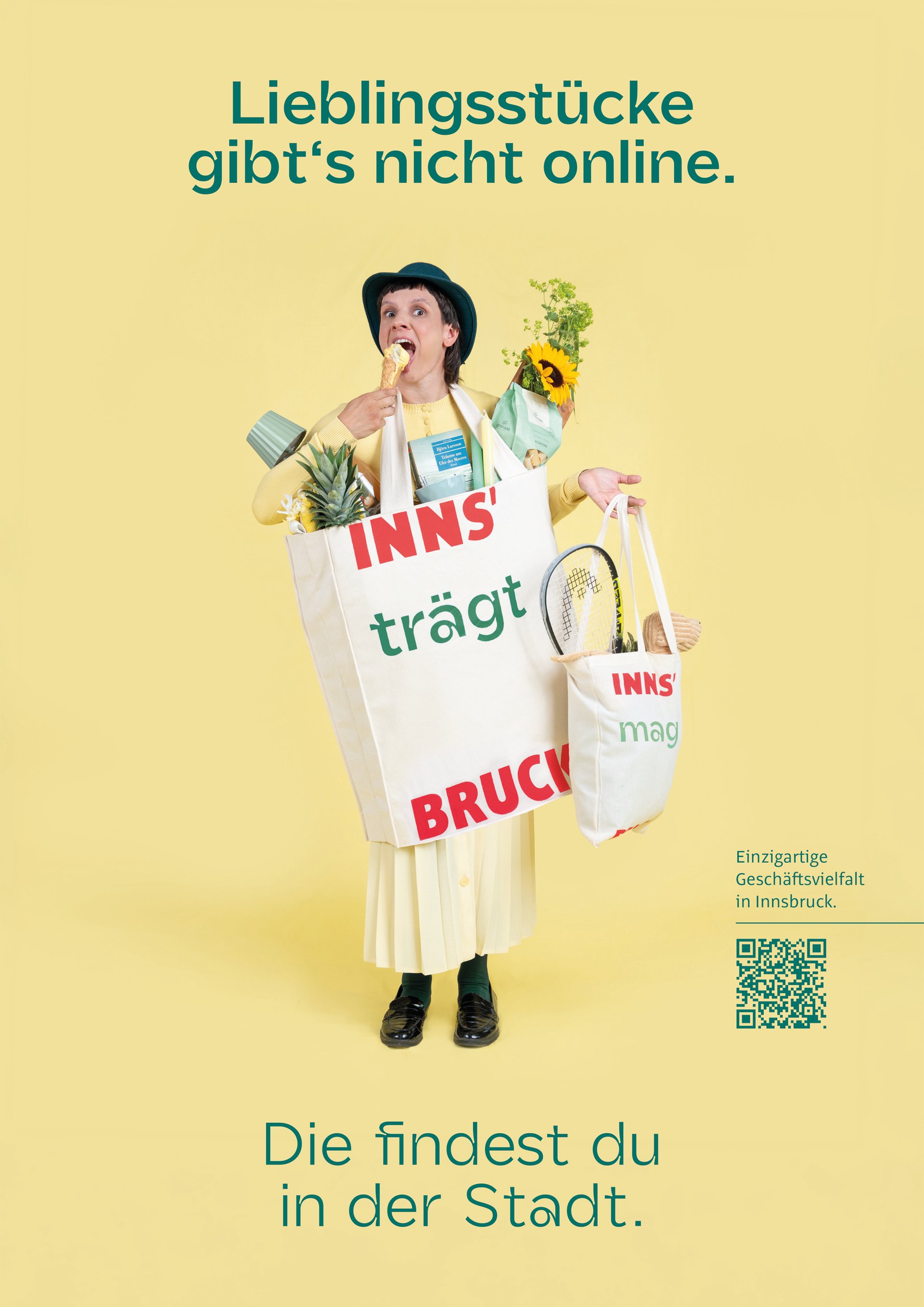 Lieblingsstücke gibt's nicht online. Die findest du nur in der Stadt.